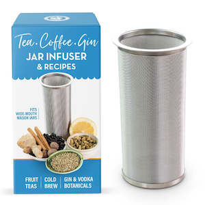 Mason Jar Infuser - Stainless Steel - 15 units