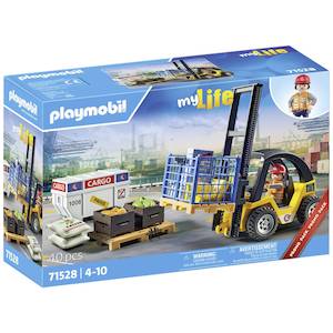 Imaginary Play - Playmobil: PL Forklift Truck with Cargo