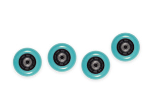 WB Mini Flip Wheels Aqua