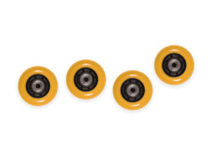 WB Mini Flip Wheels Yellow