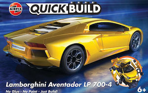 AFX Quickbuild Lambo Aventador Yellow