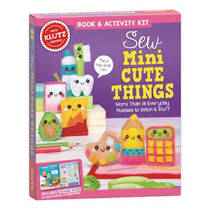 Craft Hobby Books: Klutz Sew Mini Cute Things