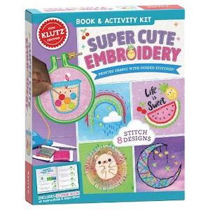 Craft Hobby Books: Klutz Super Cute Embroidery