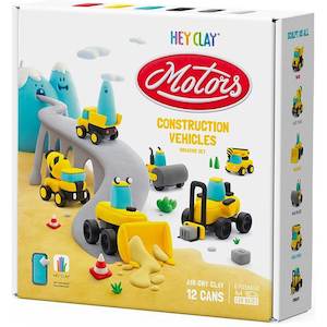 Art Craft: Hey Clay Construction Vehicles