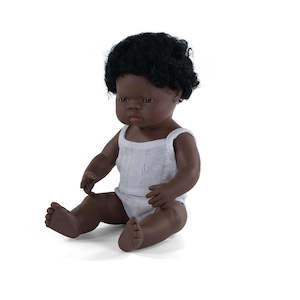 Miniland Doll African Boy 38cm