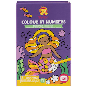 TT Colour by Numbers Mermaids and Friends