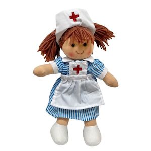 Rag Doll Louise Nurse 25cm