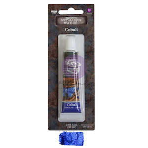 Finnabair Art Alchemy Metallique Wax .68 Fluid Ounce - Cobalt