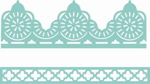 Artist supply: DD640 : Decorative Die - Decorative Borders