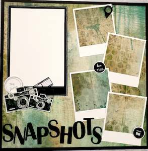 Artist supply: **INSTRUCTIONS ONLY** for RW-006 : Snapshots (SBK)*