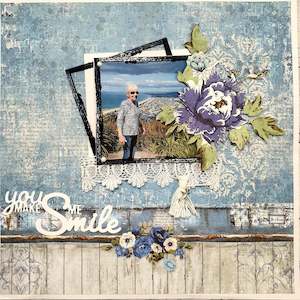 Artist supply: **INSTRUCTIONS ONLY** for RW-003 : You Make Me Smile (SBK)