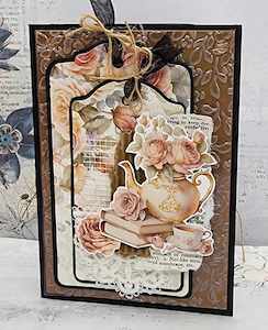 Artist supply: C2330 : Double Tag Card (CK) **Downloadable Instructions**