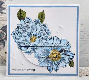 C2331 : Floating Flower Card (CK) **Downloadable Instructions**