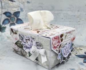 C2315 : Mini Tissue Box with side boxes Project(CK) **Downloadable Instructions**