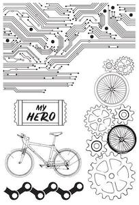 Artist supply: CS364 : Workshop Clear Stamp