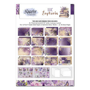 3Quarter Designs - Lilac Euphoria 6" x 4" Card Pack