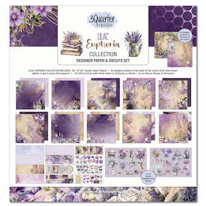 3Quarter Designs - Lilac Euphoria 12"x12" Collection