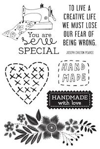 Artist supply: Kaisercraft : CS369 - Crafternoon Clear Stamp - Crafternoon Clear Stamp