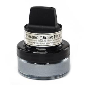 Artist supply: Cosmic Shimmer - Metallic Gilding Polish - Pure Silver