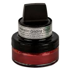 Cosmic Shimmer - Metallic Gilding Polish - Rich Red