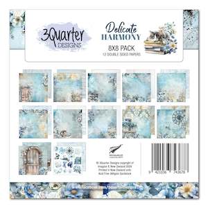 3Quarter Designs - Delicate Harmony 8"x8" Collection