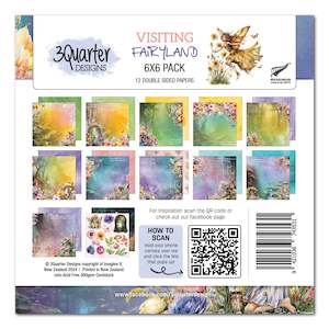 3Quarter Designs - Visiting Fairyland 6"x6" Collection