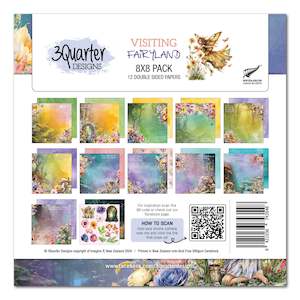 3Quarter Designs - Visiting Fairyland 8"x8" Collection