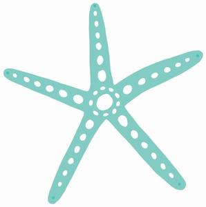 Artist supply: DD3317 : Decorative Die - Starfish