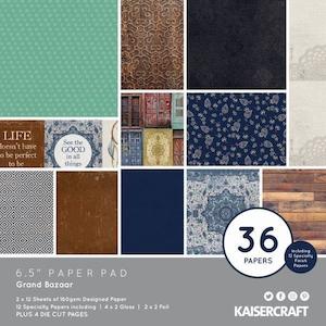 Kaisercraft : PP1081 - Grand Bazaar 6.5 Paper Pad