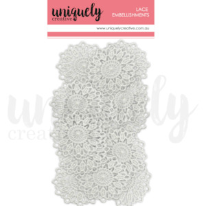 UCE1846 : Lace Doilies - Tranquility (Uniquely Creative)