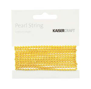 Artist supply: EM434 - Gold Pearl String 2m