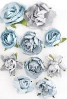 Artist supply: F630 - Kaisercraft  Paper Blooms - Ice Berg