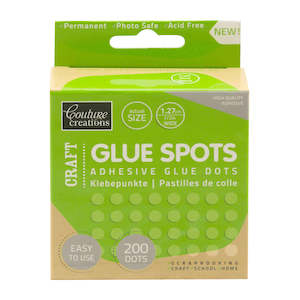 Artist supply: Adhesive - Glue Spots - Craft (1.27cm x 200pc)