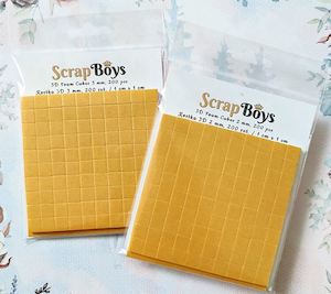 Artist supply: Scrapboys -Foam Squares 1cm x 1cm