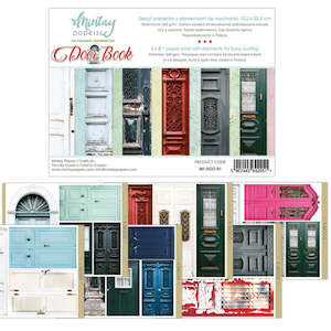 Artist supply: Mintay MT-DOO-01 : Doors - 6"x8" Fussy Cutting Book