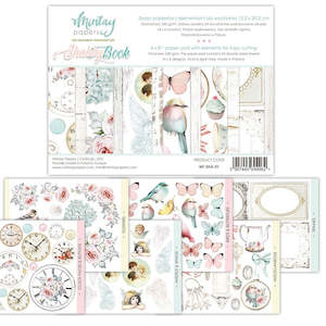 Artist supply: Mintay MT-SHA-01 : Shabby Chic - 6"x8" Fussy Cutting Book