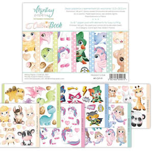 Artist supply: Mintay MT-CUT-01 : Cute - 6"x8" Fussy Cutting Book