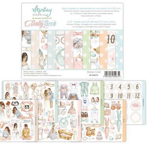 Artist supply: Mintay MT-BAB-01 : Baby - 6"x8" Fussy Cutting Book