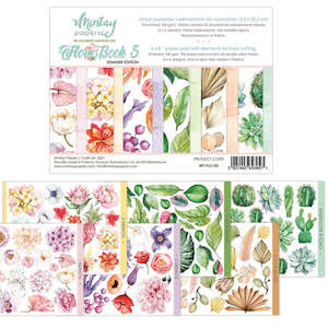 Artist supply: Mintay MT-FLO-05 : Florals(5) - 6"x8" Fussy Cutting Book