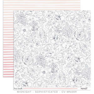 Artist supply: Coco Vanilla : CV-MN009 - Midnight  œSophisticated � Paper