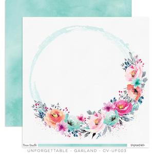 Artist supply: Coco Vanilla : CV-UF003 - Unforgettable  œGarland � Paper