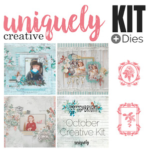 Artist supply: Creative Kit Club - Merry & Bright Collection ** SPECIAL including dies **