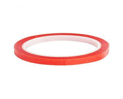 Artist supply: Extra sticky Tape- Red 10/12mm