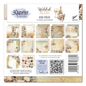 3Quarter Designs - Wedded Bliss 6"x6" Collection