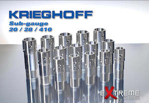 Krieghoff K-20 - Sub Gauge Extended Titanium Chokes