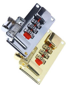 Parts Accessories: Luggage combination lock Square box alloy lock