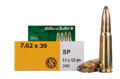 Sellier & Bellot Ammunition 7.62x39mm 123 Grain