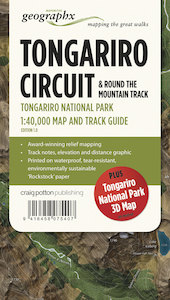 Tongariro Circuit Map