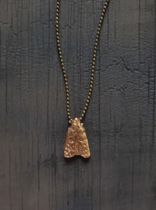 Moth Charm Necklace