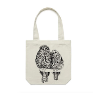 Morepork / Ruru Tote Bag